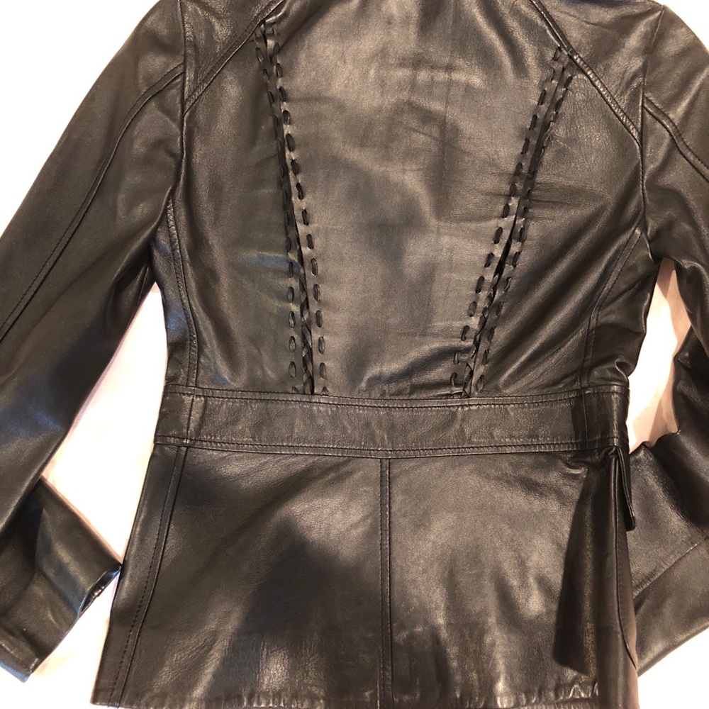 Philosophy di Alberta ferretti leather jackets